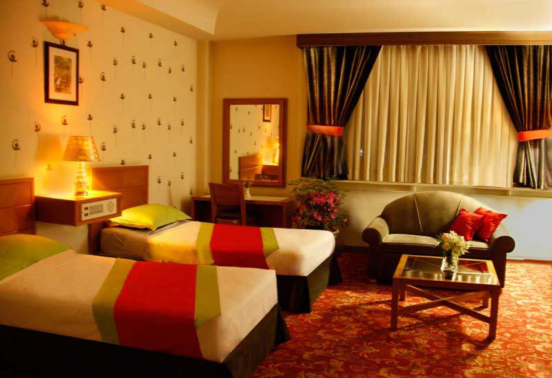 اتاق دو تخته توئین هتل سلام مشهد